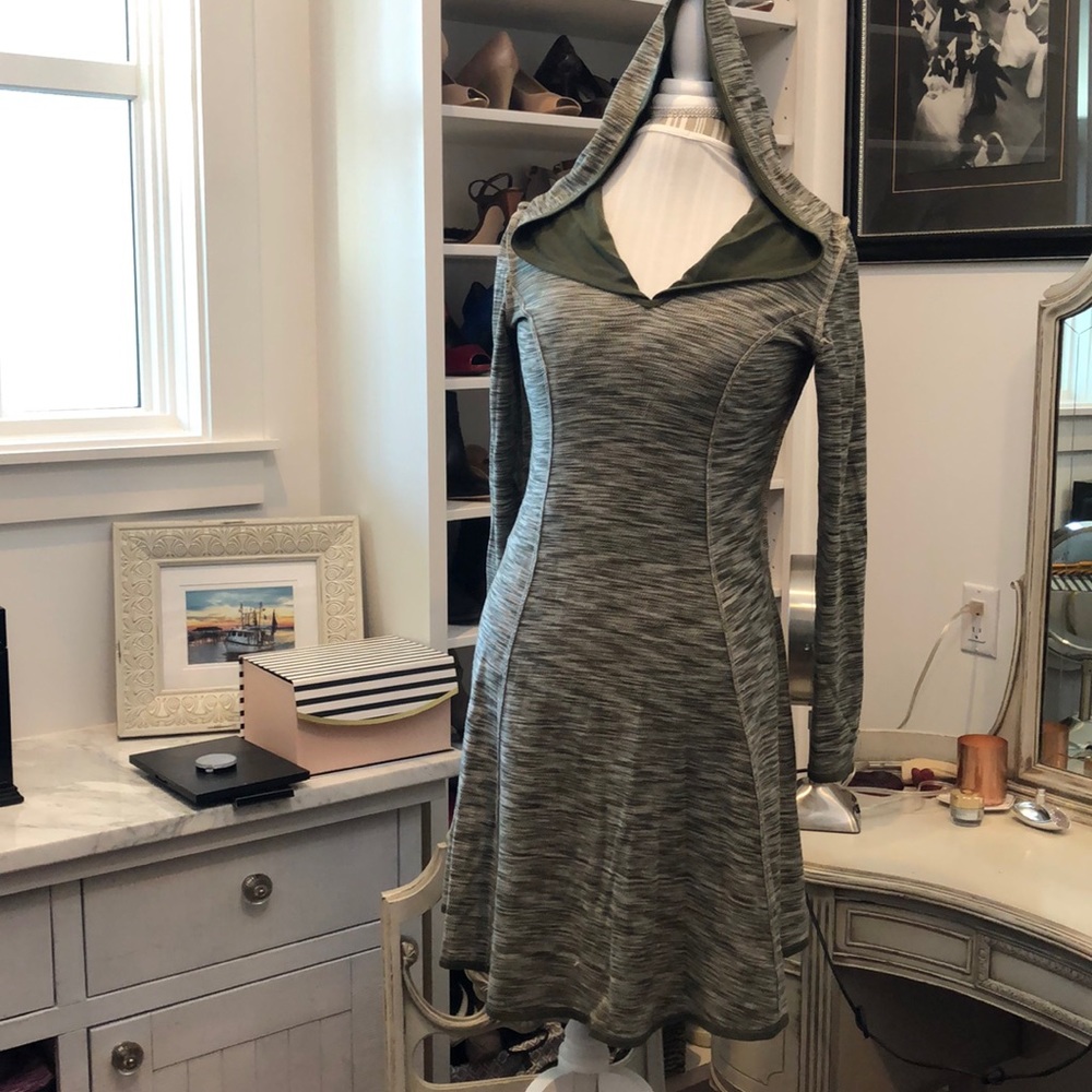 Dress with hood